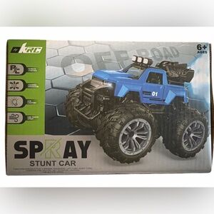 Remote Control Spray Stunt Car New in Box
